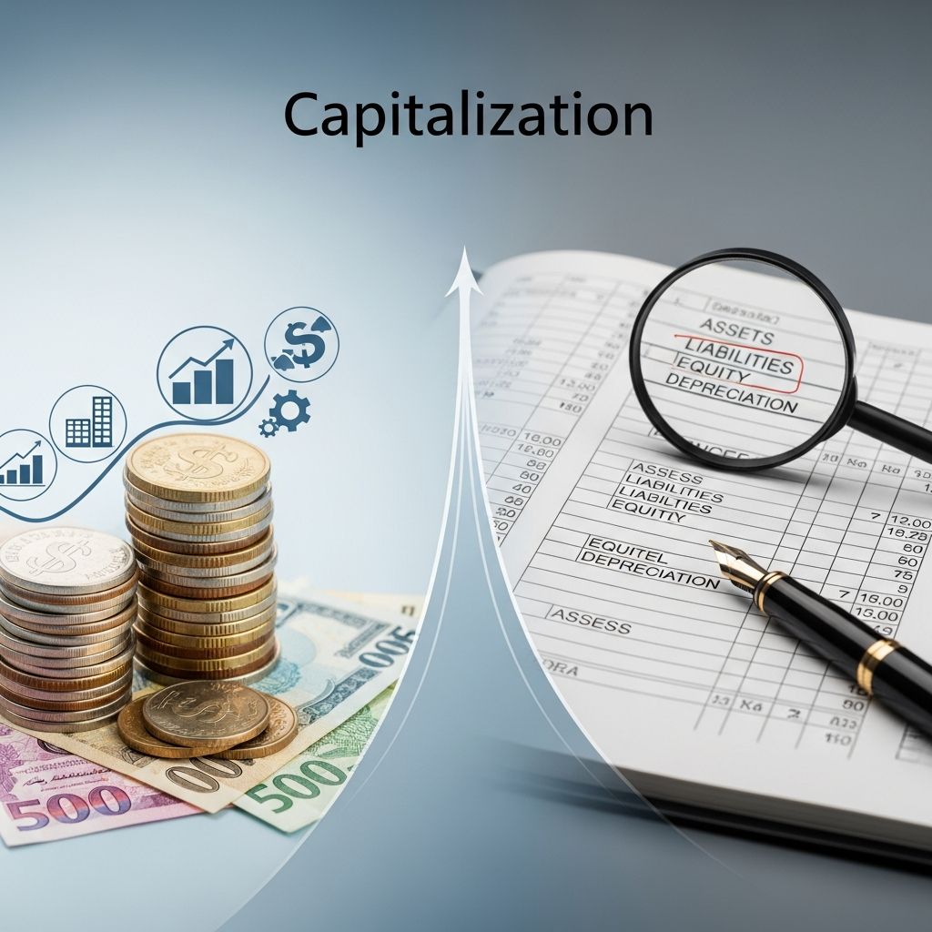 Master capitalization in finance: from market cap to accounting principles explained.