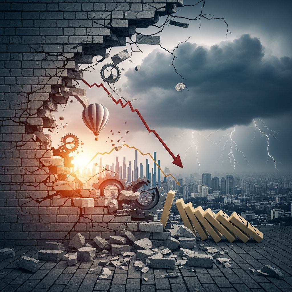 Explore the key factors triggering economic recessions and their cascading effects on businesses and individuals.