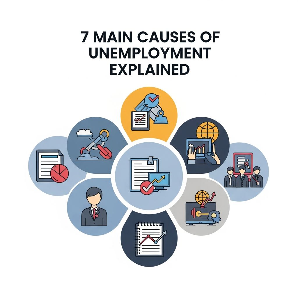 Explore the seven primary causes of unemployment affecting workers and the economy.