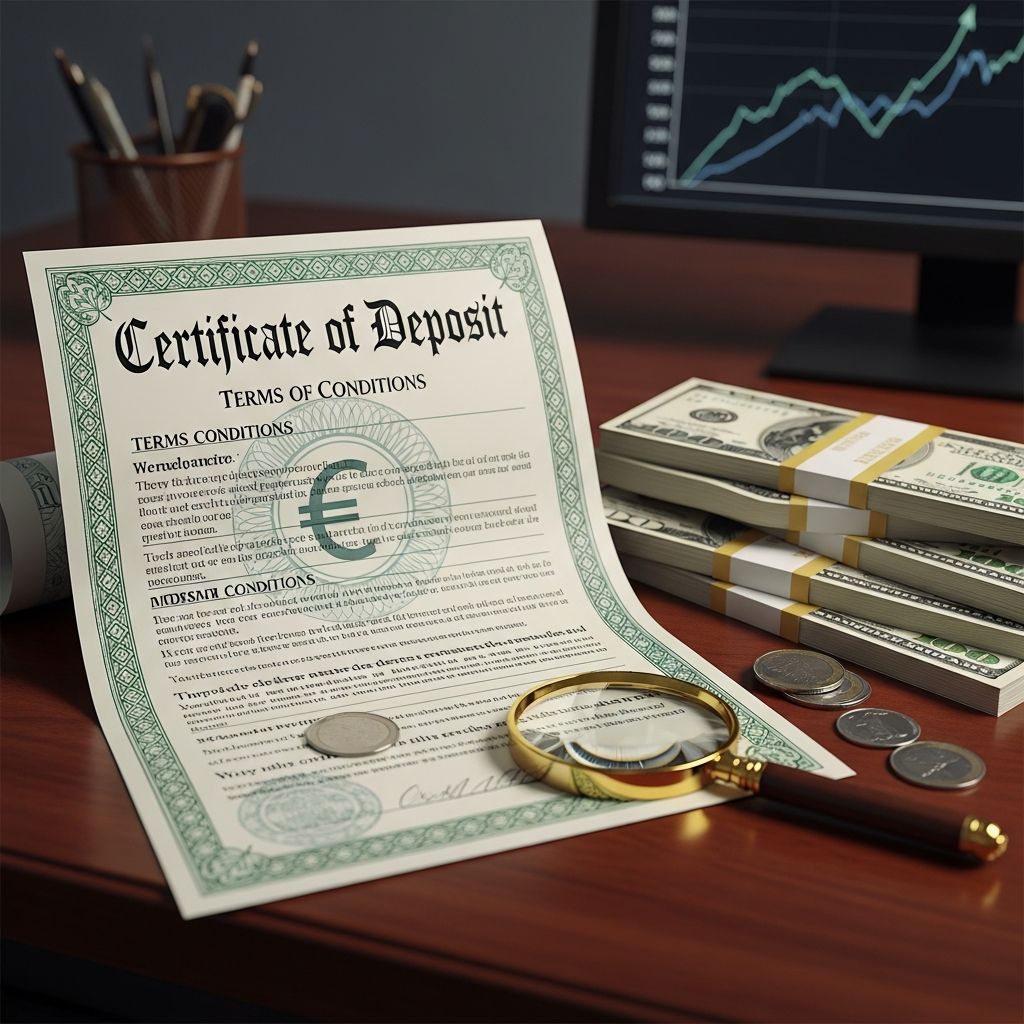 Understand CDs: Low-risk savings accounts with fixed rates and guaranteed returns.