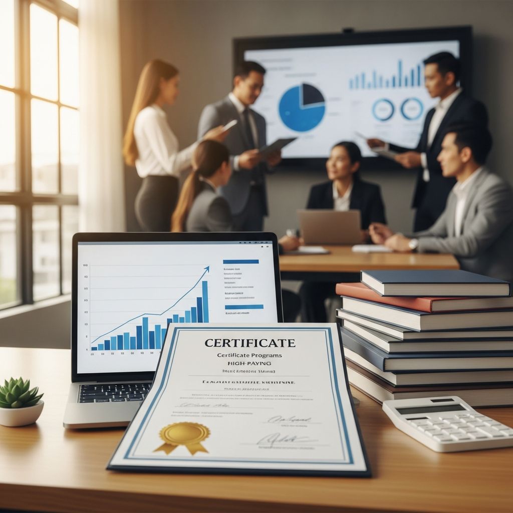 Discover lucrative certificate programs in healthcare, technology, and trades offering fast-track careers with six-figure earning potential.