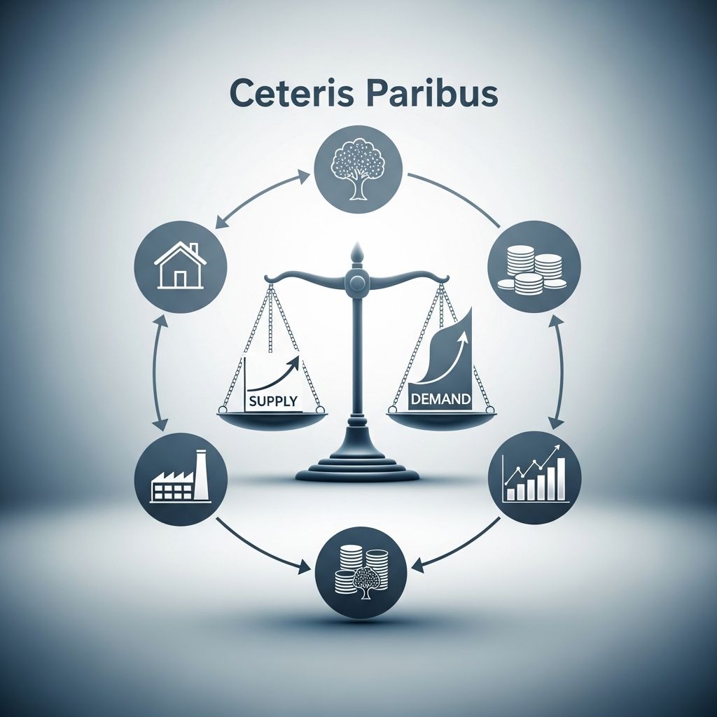 Master the Latin economic principle of 'all else equal' and its practical applications.