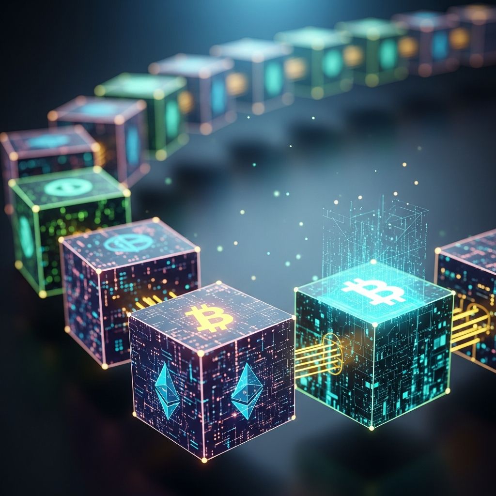 Understanding how blockchain transactions work: From initiation to final confirmation on the ledger.