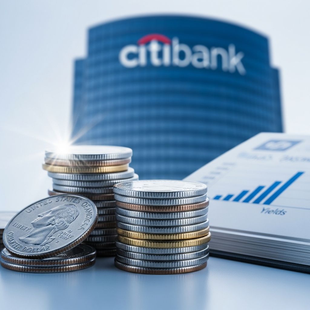 Explore Citibank's certificate of deposit rates with flexible terms from 3 months to 5 years.