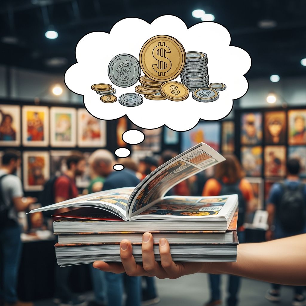 Explore earning potential across comic book industry roles from artist to CEO executive.