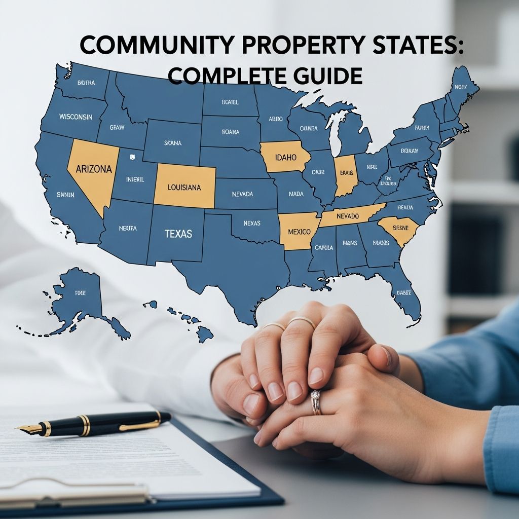 Understand community property laws and how they affect asset division in marriage.