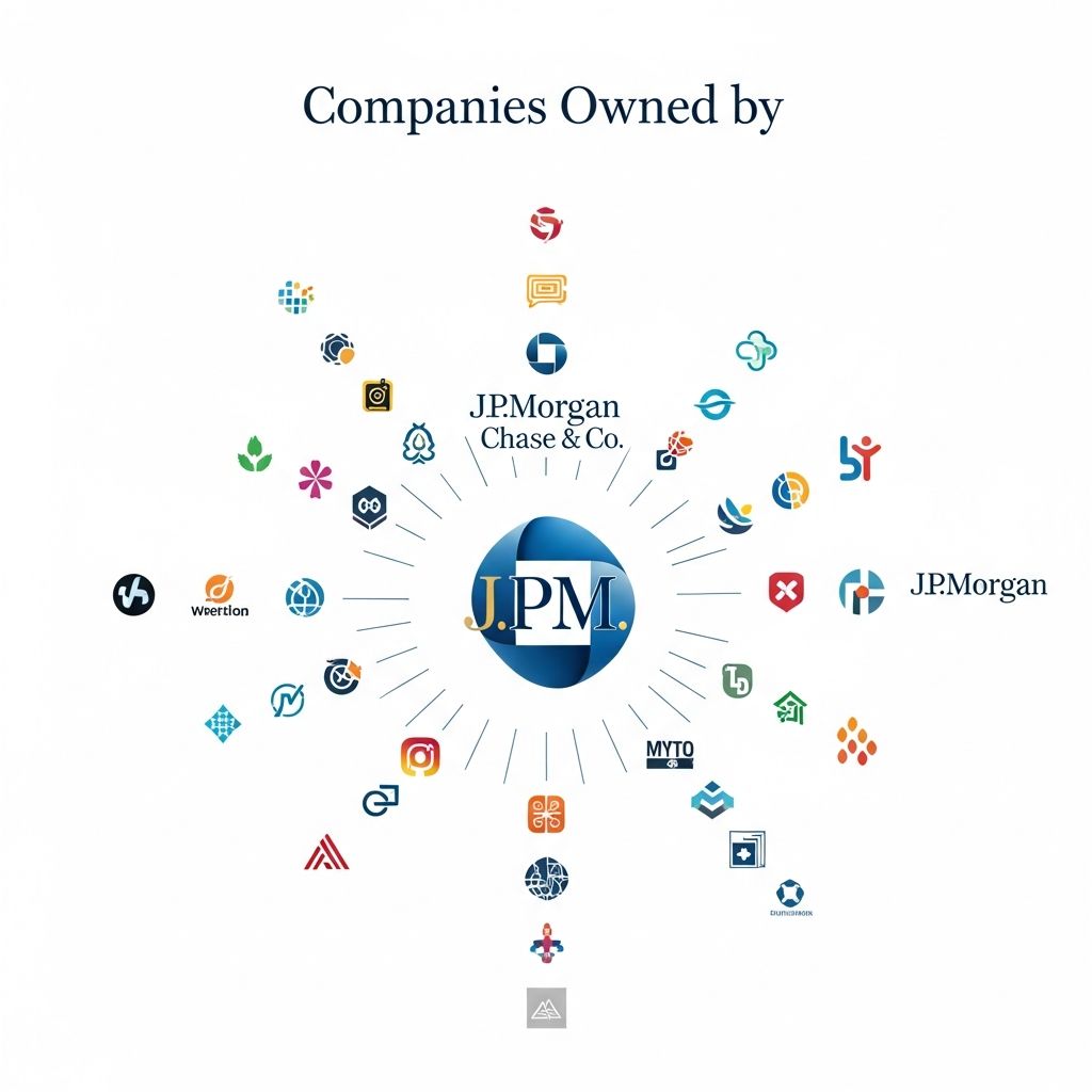 Explore the extensive portfolio of subsidiaries and investments under JPMorgan Chase & Co's umbrella.