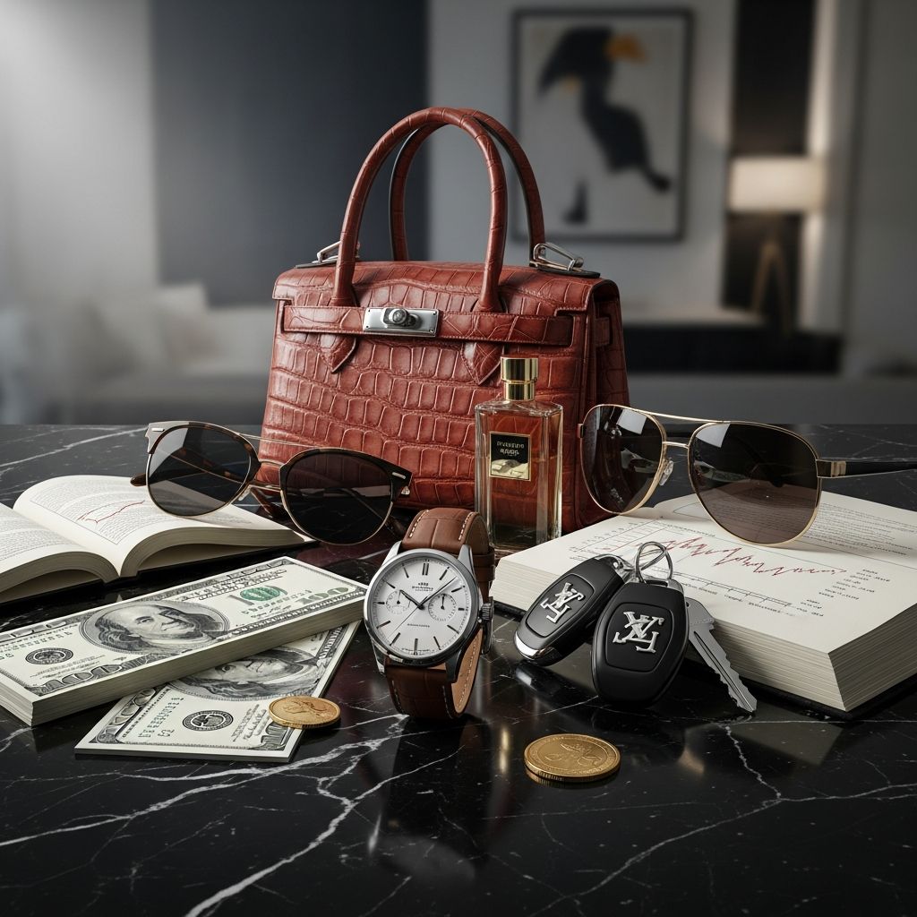 Understanding how wealth display shapes consumer behavior and social status through luxury purchases.