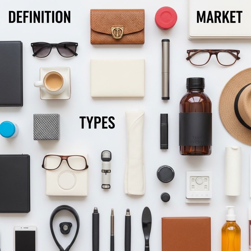 Understanding consumer goods: Essential products defining modern economies.