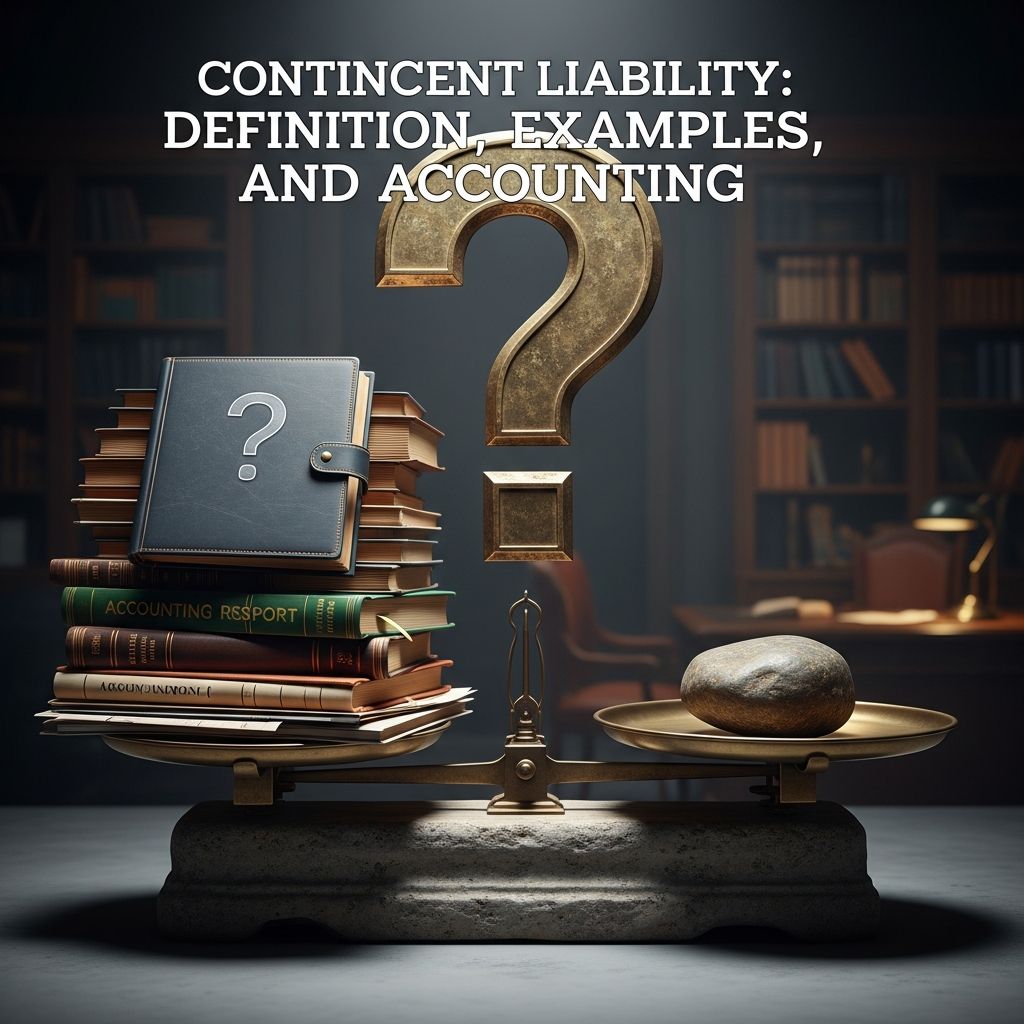 Understanding contingent liabilities: potential obligations that may impact financial statements.