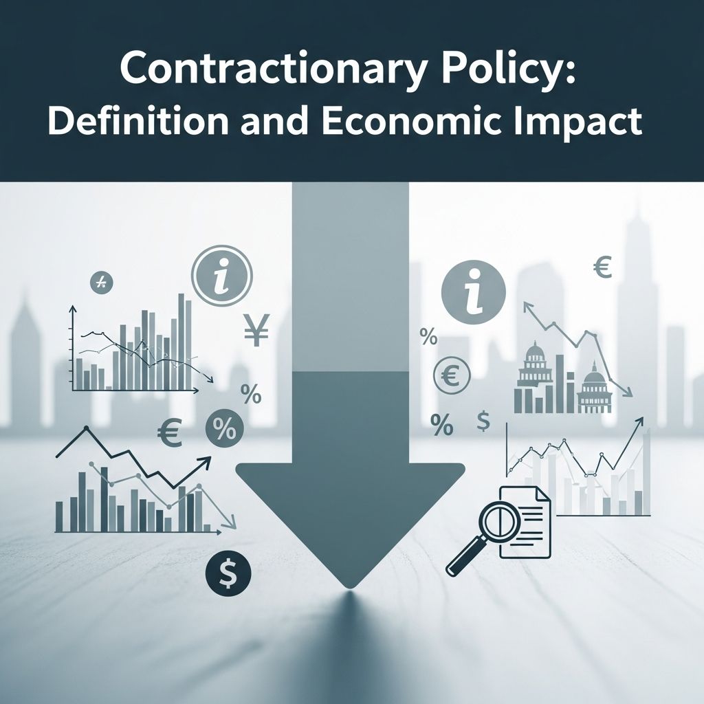 Understanding contractionary policies and their role in controlling inflation and managing economic growth.
