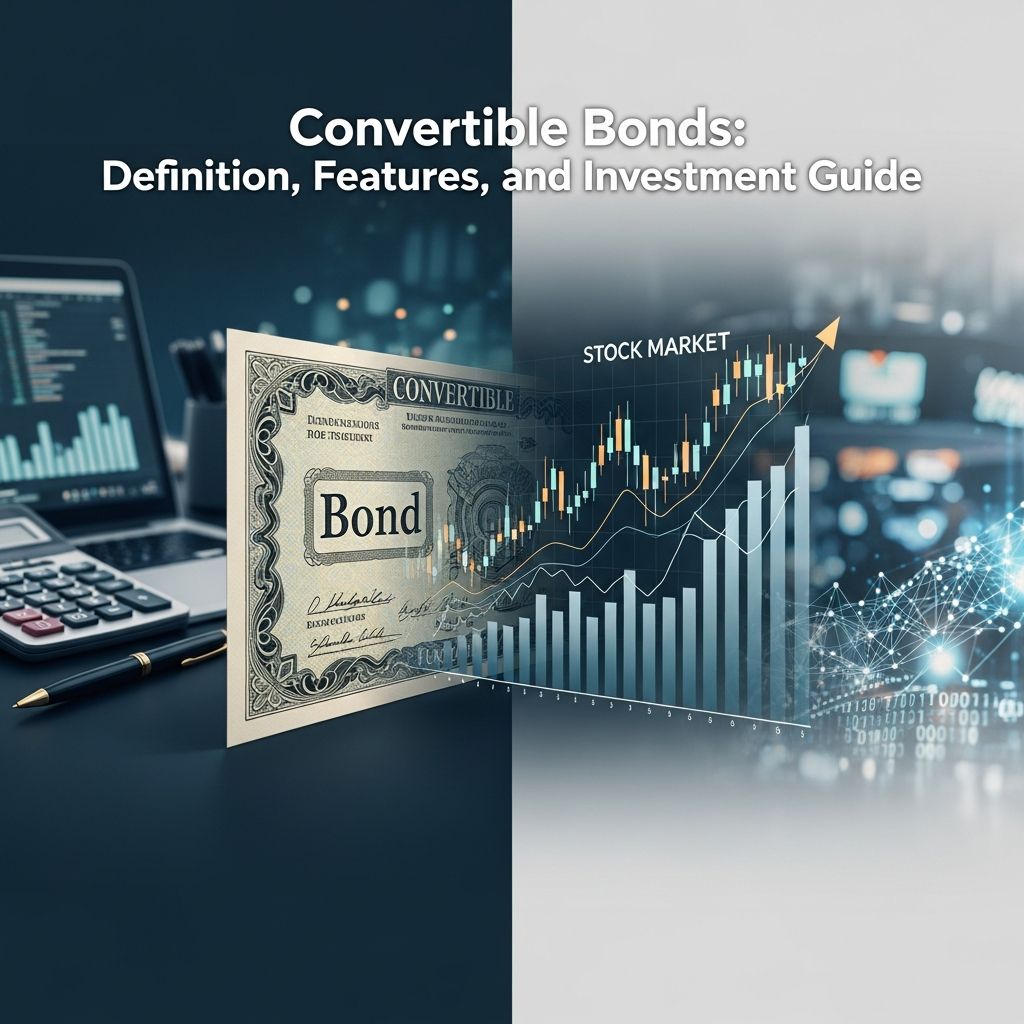 Complete guide to convertible bonds: hybrid securities combining debt and equity features for investors.