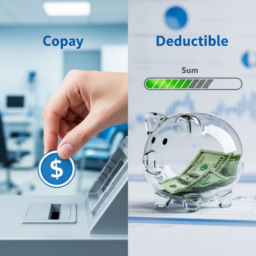 Understand the critical differences between copays and deductibles in health insurance.