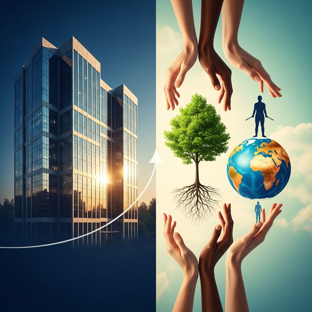 Understanding CSR: How businesses balance profits with social and environmental responsibility.