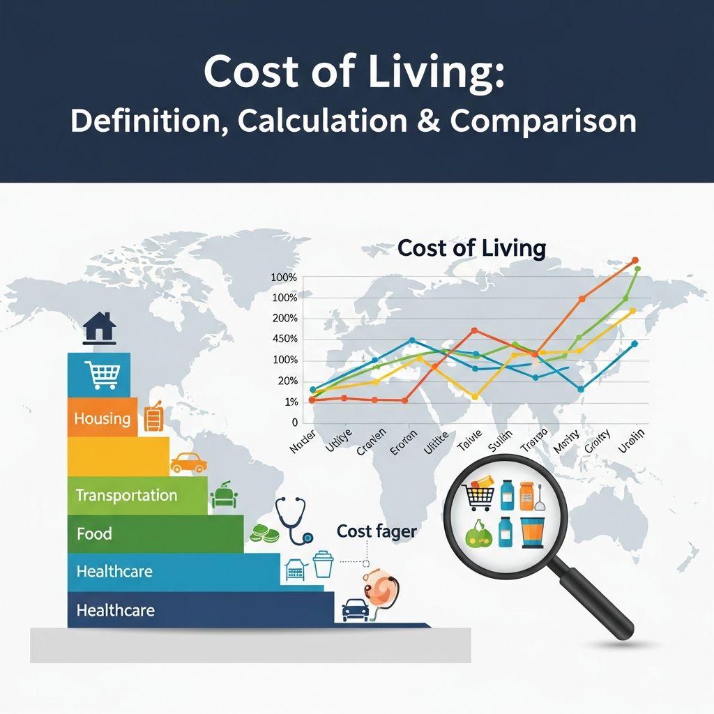 Master cost of living: Learn how to calculate, compare, and rank expenses across locations.