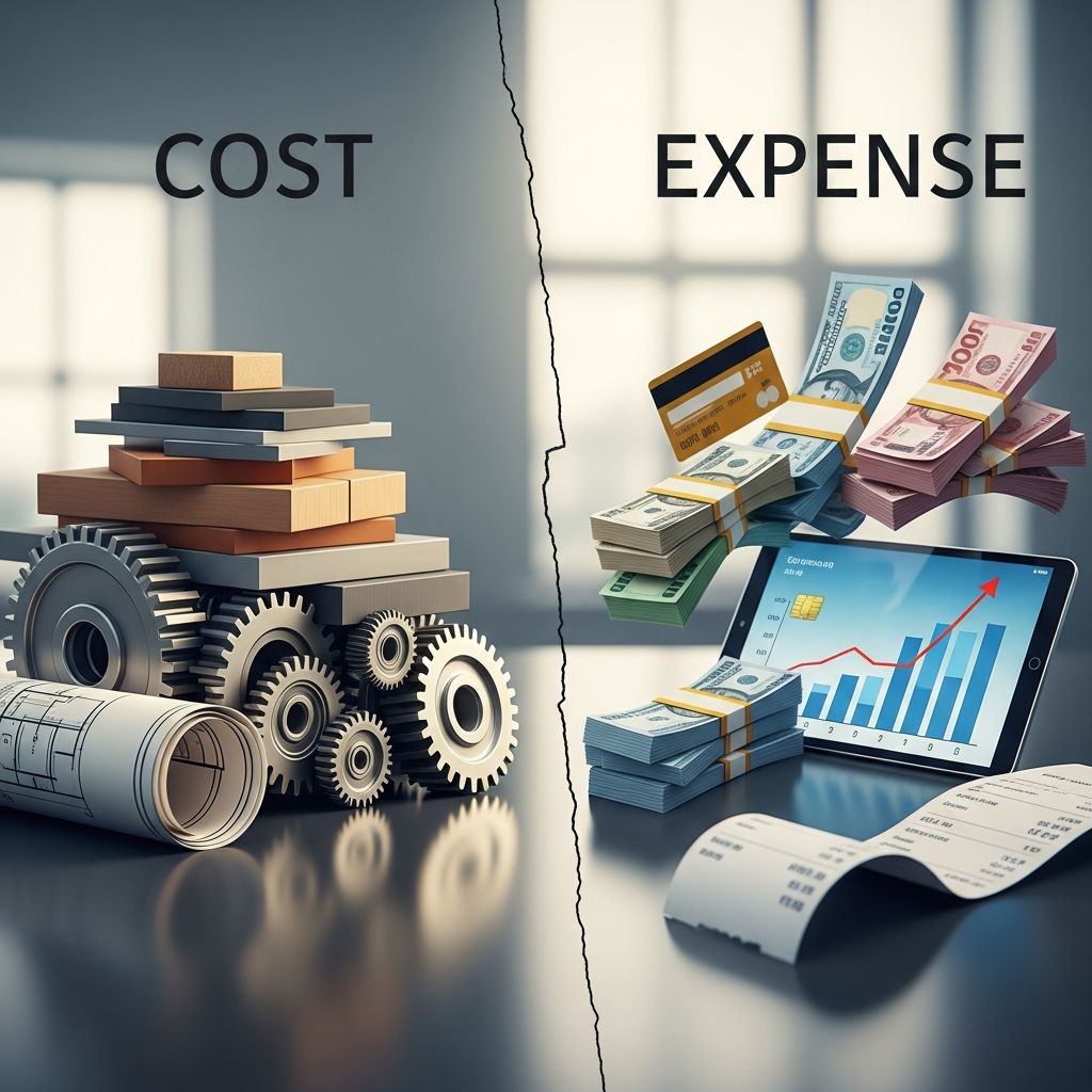 Master the crucial distinction between costs and expenses for accurate financial management.