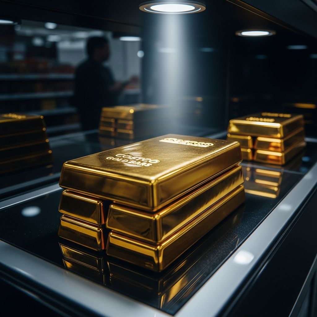 Costco's gold bar sales hit record highs, prompting new purchase limits as precious metals become top sellers.