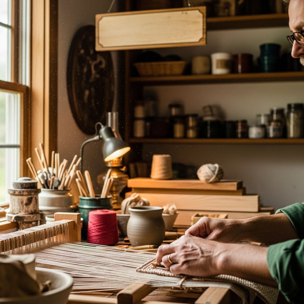 Understanding cottage industries: small-scale manufacturing from home workshops to modern digital platforms.