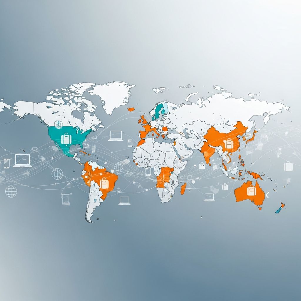 Explore 66+ countries with digital nomad visas offering remote work opportunities worldwide.