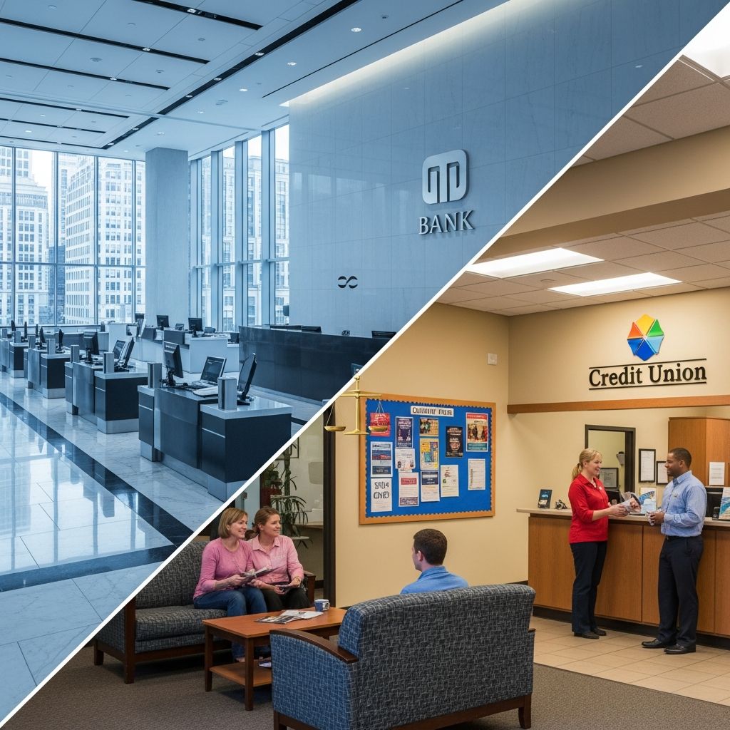 Discover the key differences between credit unions and banks to find the best fit for your financial needs.