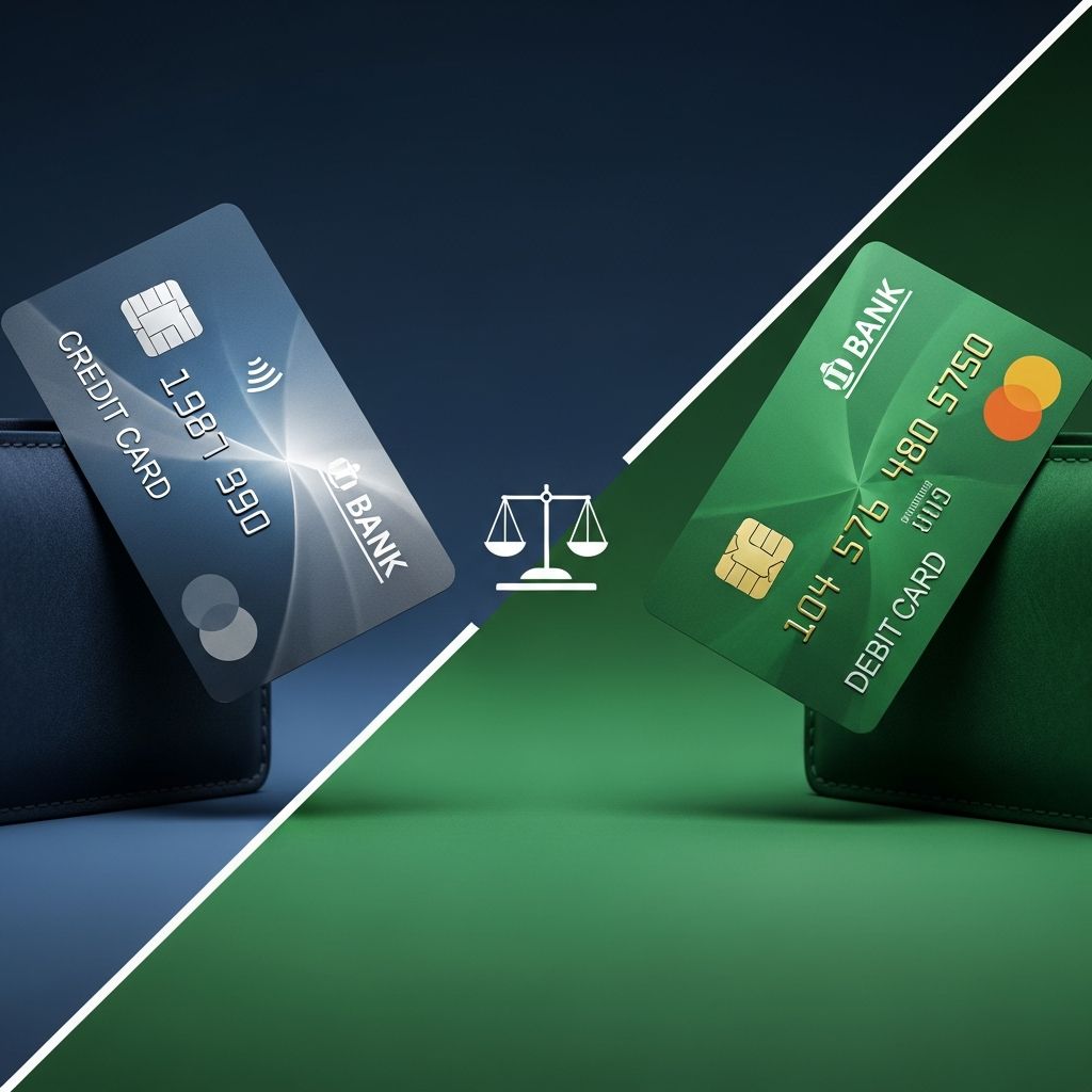 Understand the key differences between credit and debit cards to make informed financial decisions.