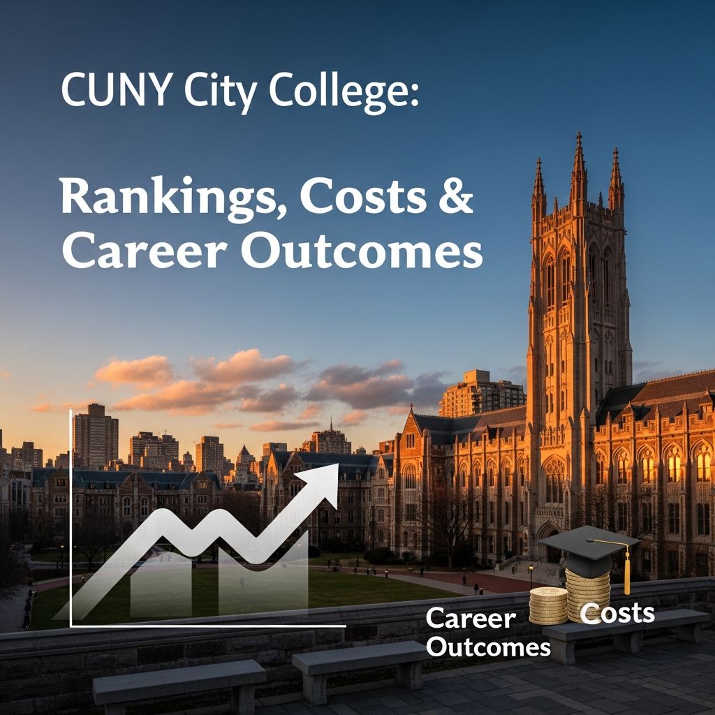 Explore CUNY City College's rankings, affordability, and exceptional career outcomes for students.