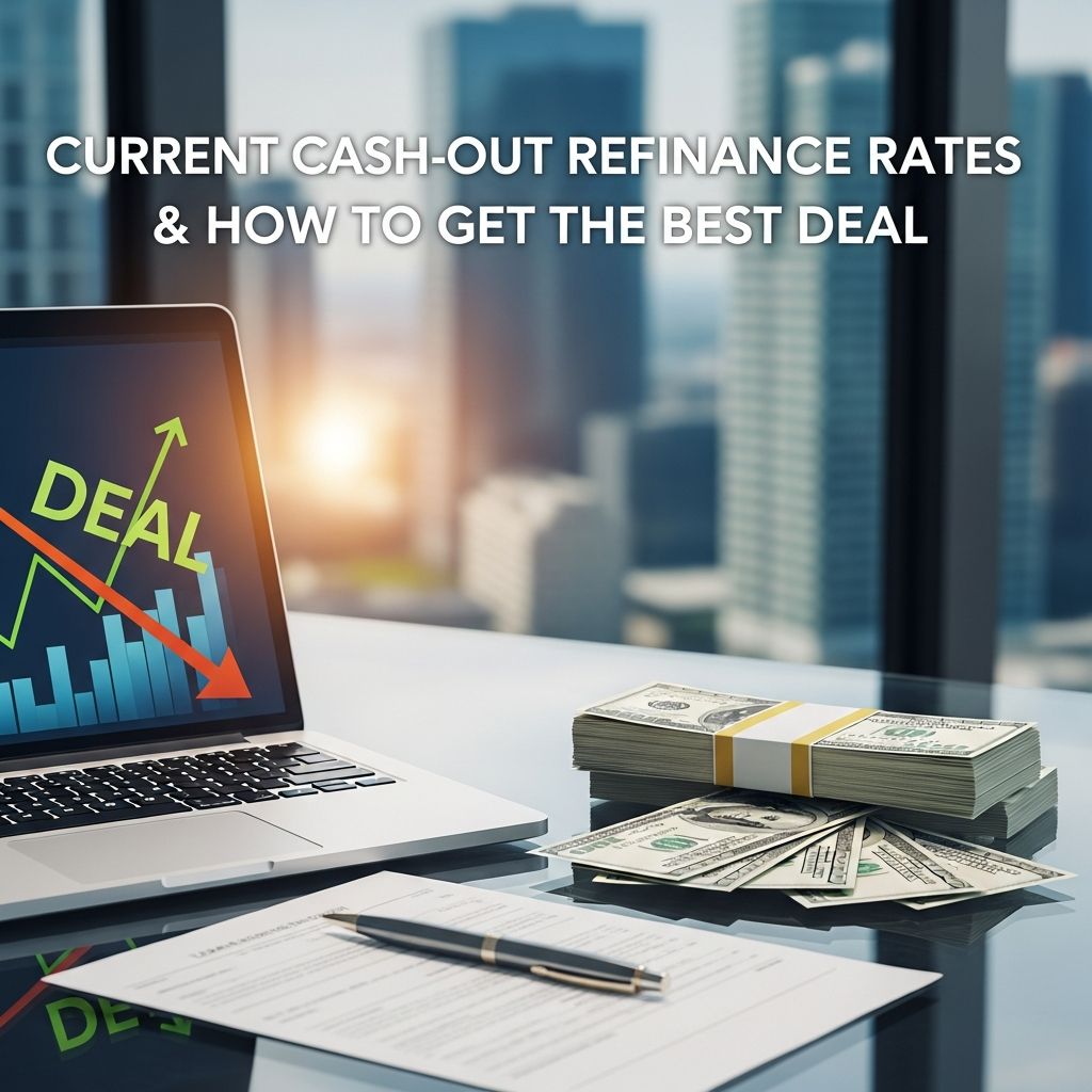 Explore today's cash-out refinance rates, factors affecting them, and strategies to secure competitive rates for your home equity.