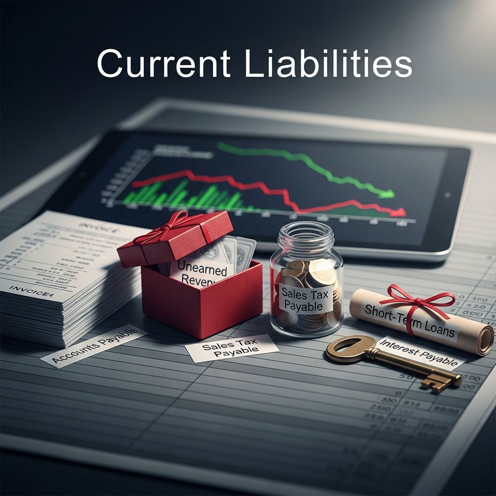 Master current liabilities: Understanding short-term financial obligations and their impact on business liquidity.