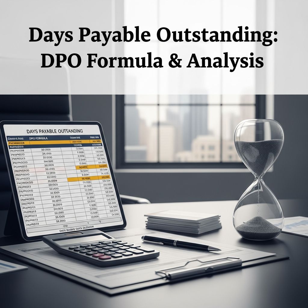 Master DPO calculation and optimize your company's cash flow management strategy.