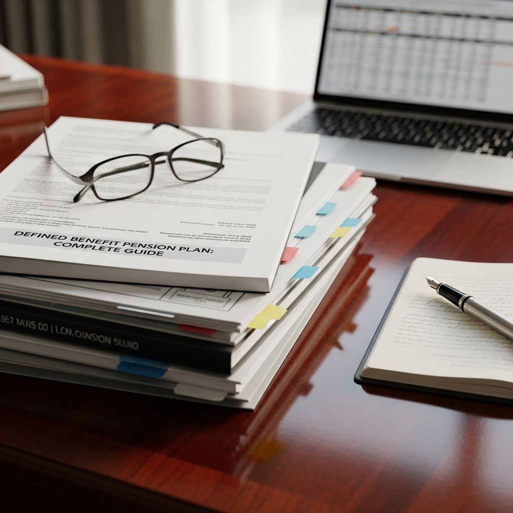 Master defined benefit pension plans: understand guarantees, employer obligations, and retirement security.
