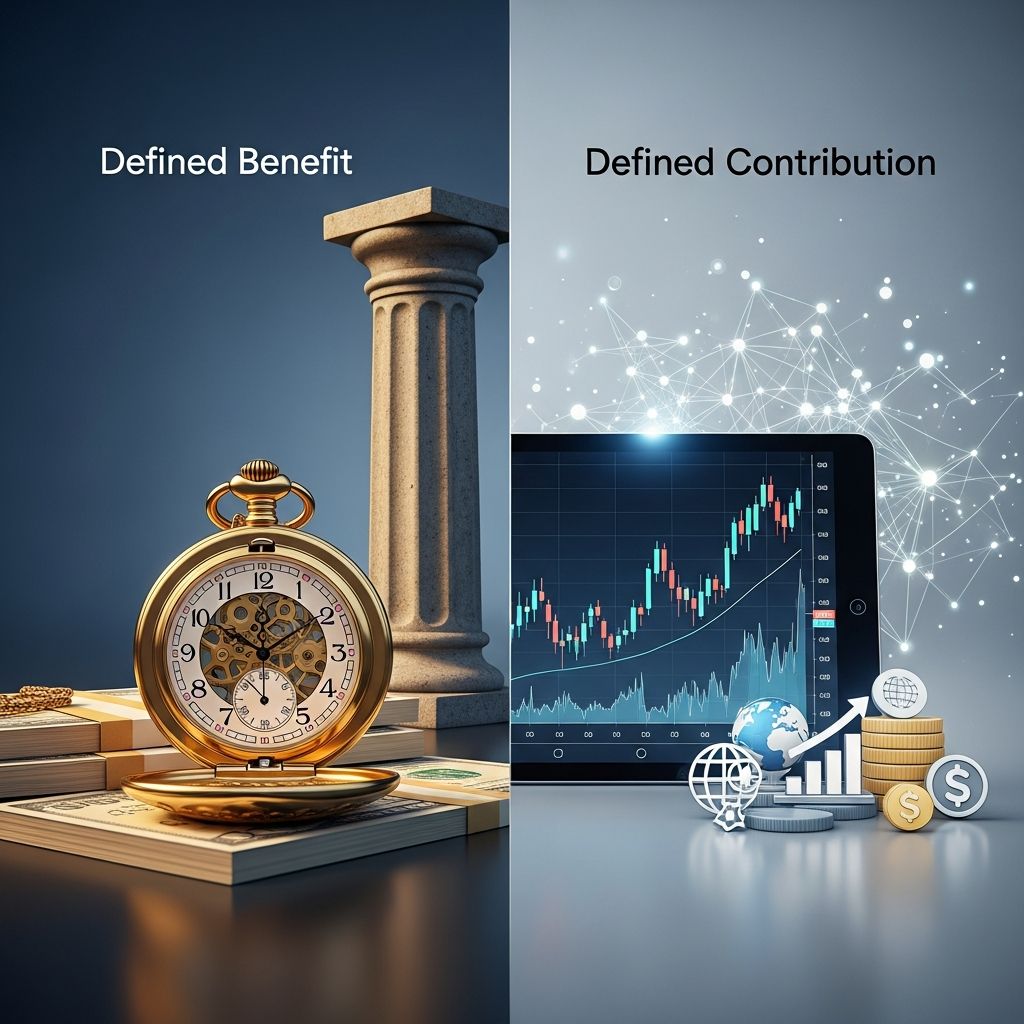 Defined Benefit vs Defined Contribution Plans Understand the key differences between pension and contribution-based retirement plans.