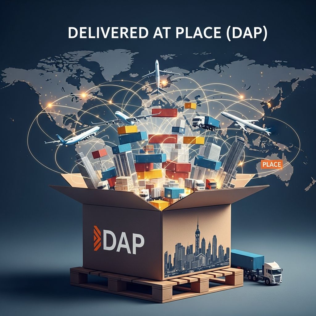 Understanding DAP Incoterms: Seller responsibilities, buyer obligations, and international shipping logistics.