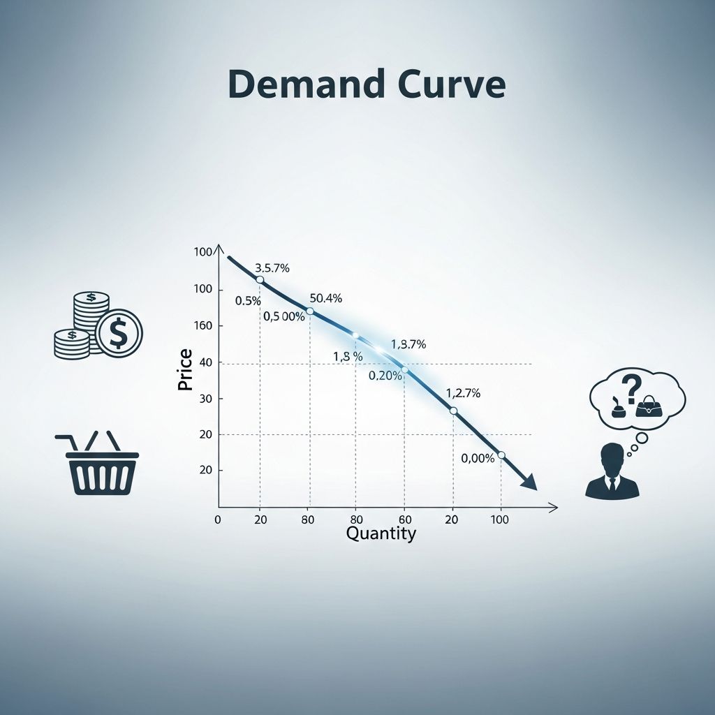 Understanding demand curves: How price and quantity relate in economic markets.