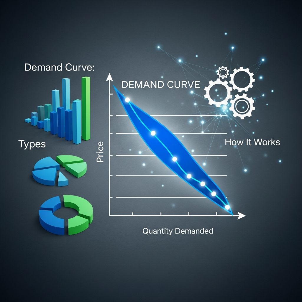 Master demand curves: Learn definitions, types, and economic principles that drive market behavior.