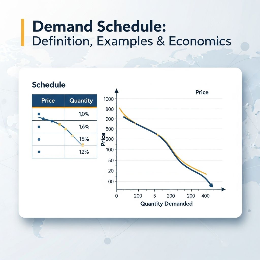 Master demand schedules: Learn how price and quantity demanded interact in economics.