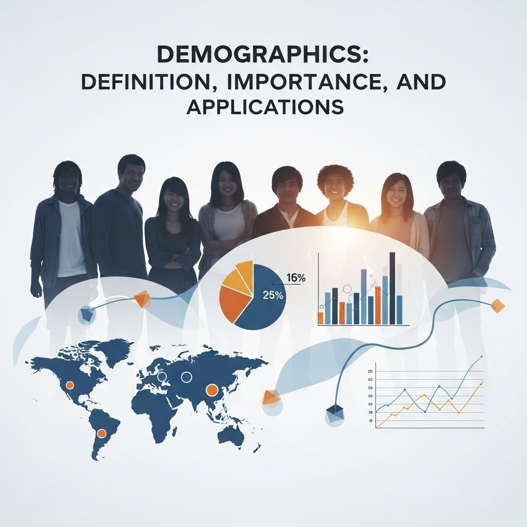 Understanding demographics: How population data shapes business, policy, and society.