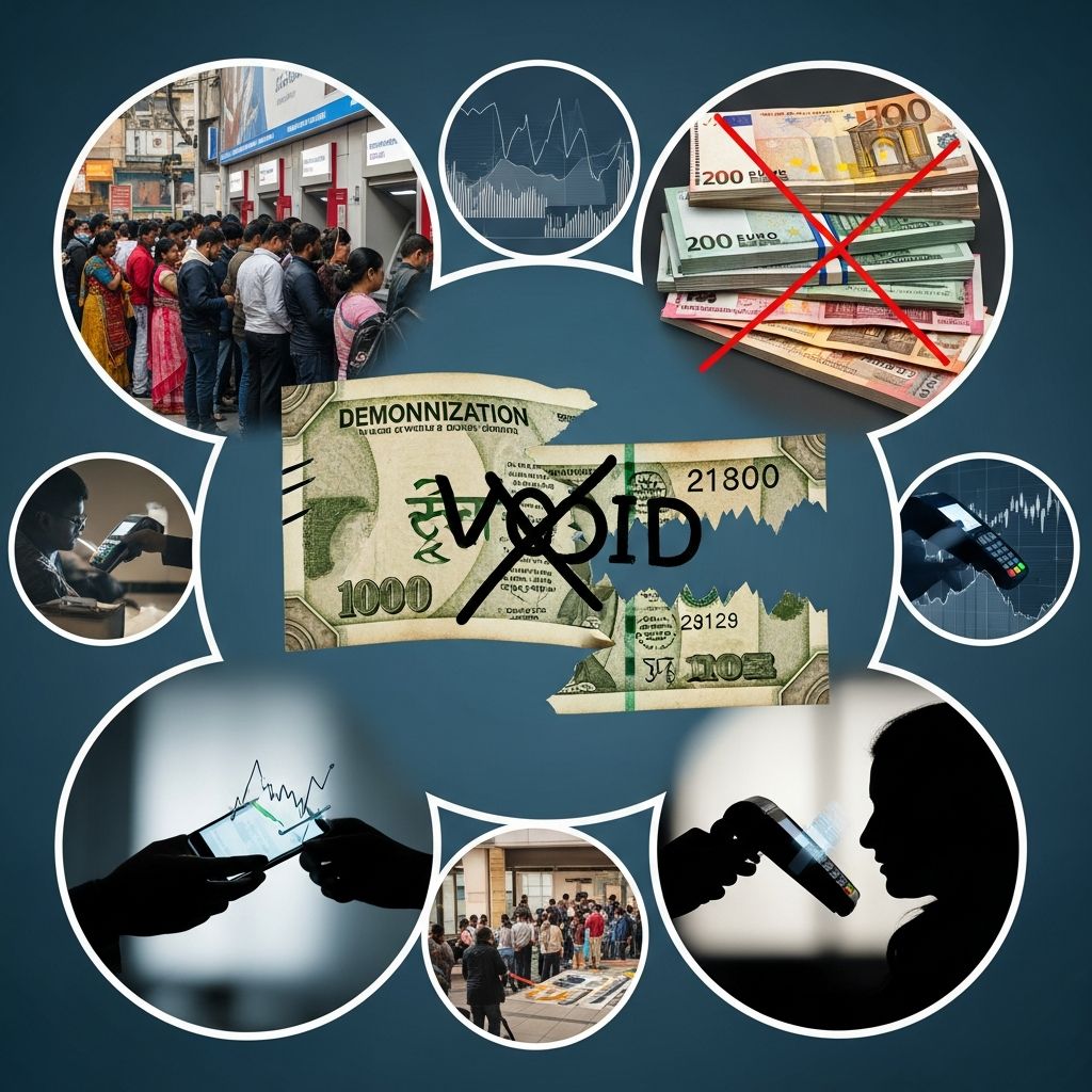 Understanding demonetization: how governments eliminate currency and reshape economies.