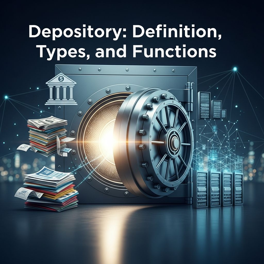 Complete guide to depositories: Understanding financial institutions and asset custodians.