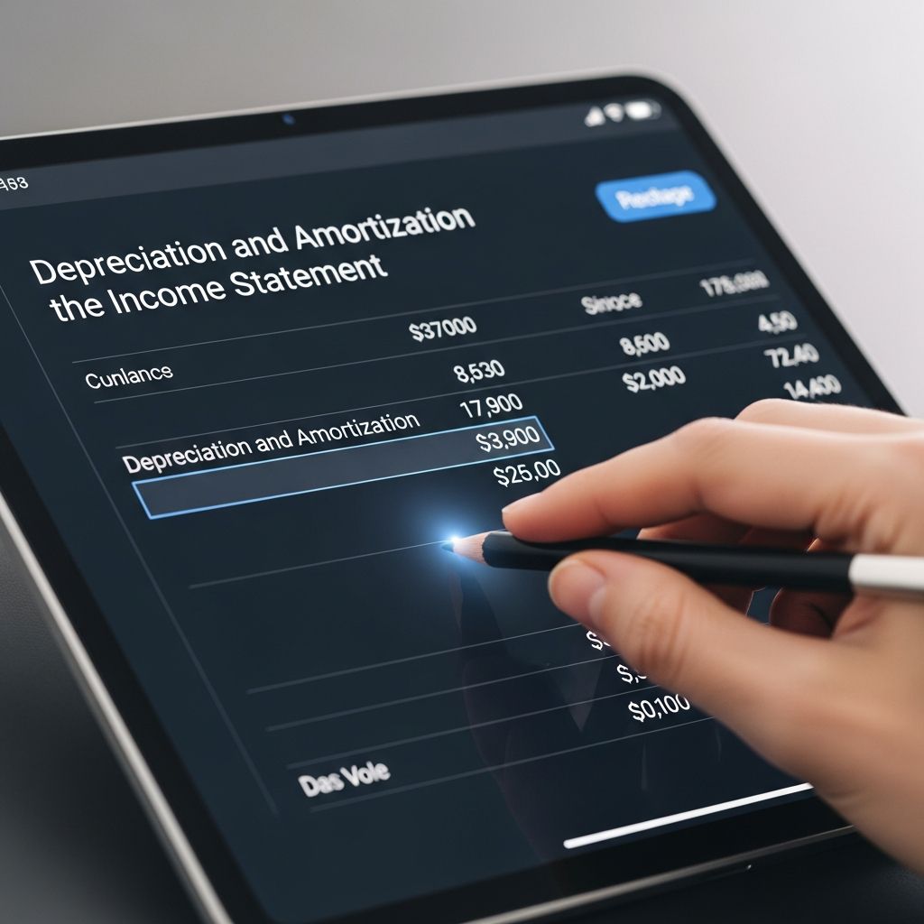 Understand how depreciation and amortization affect your income statement and financial reporting.