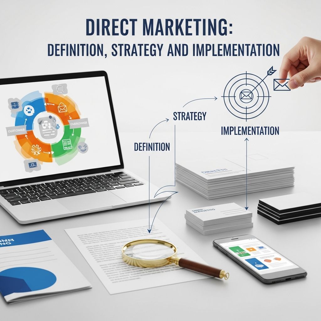 Master direct marketing strategies to reach customers and drive measurable business results effectively.