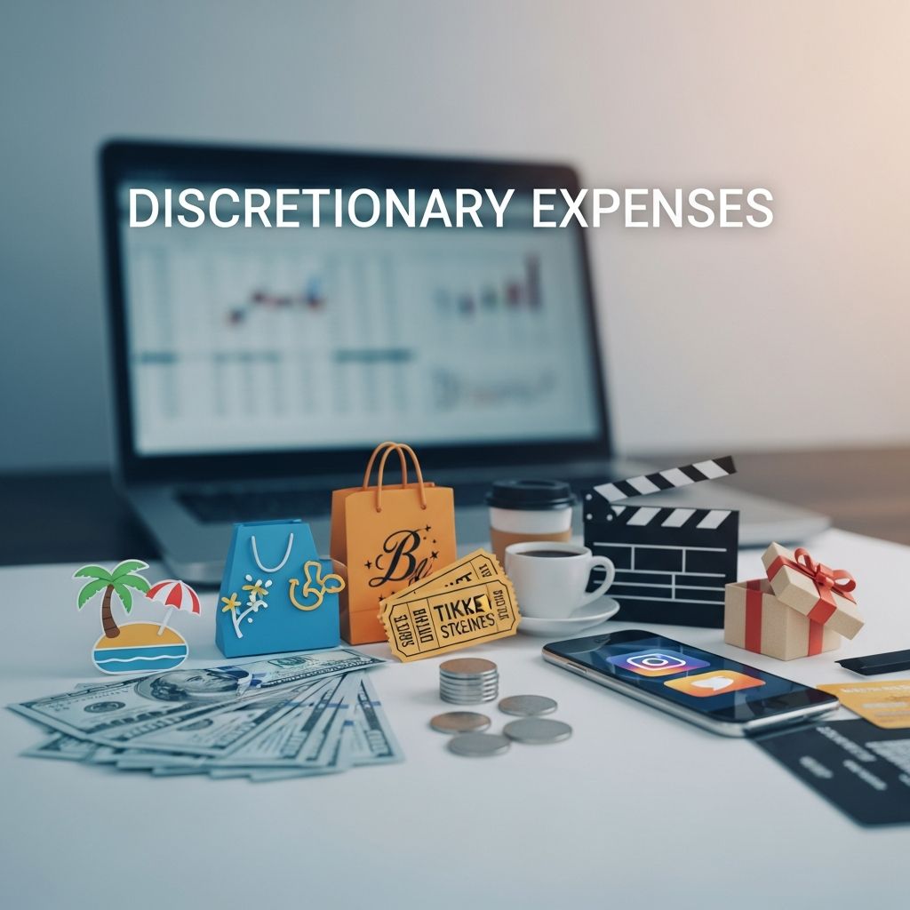 Master discretionary spending: Learn what counts, examples, and smart budgeting strategies.