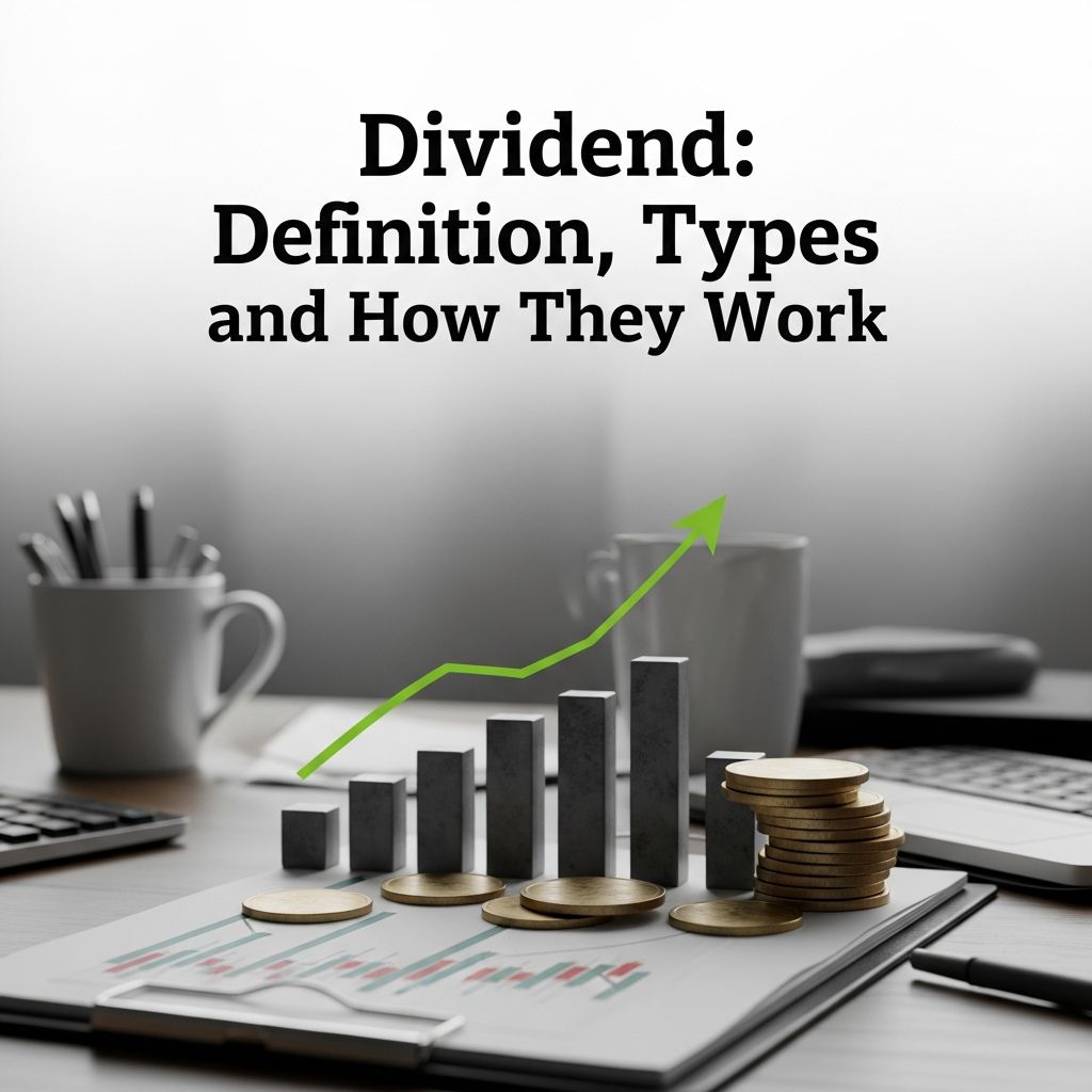 Understanding dividends: Payments to shareholders and income strategies.
