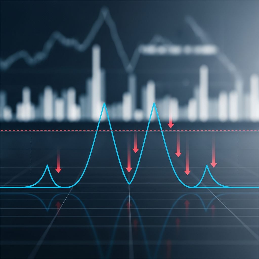 Master the double top pattern: A key bearish reversal signal for identifying market peaks and trend changes.