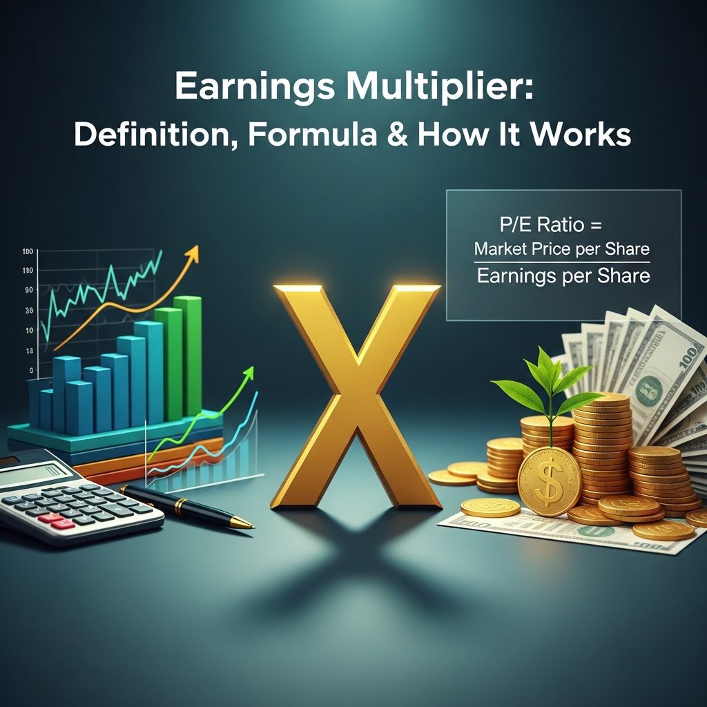 Master the earnings multiplier (P/E ratio) to evaluate stock valuations and make smarter investment decisions.