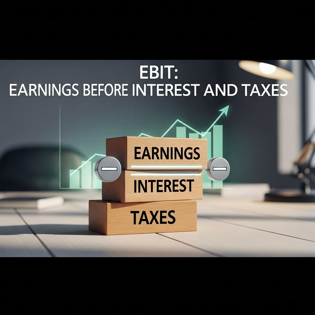 Understanding EBIT: A comprehensive guide to measuring operating profitability.