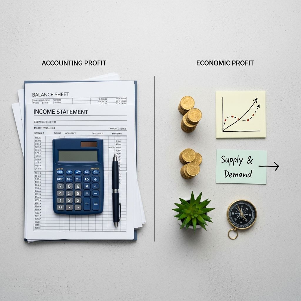 Understand the critical differences between economic and accounting profit for better business decisions.