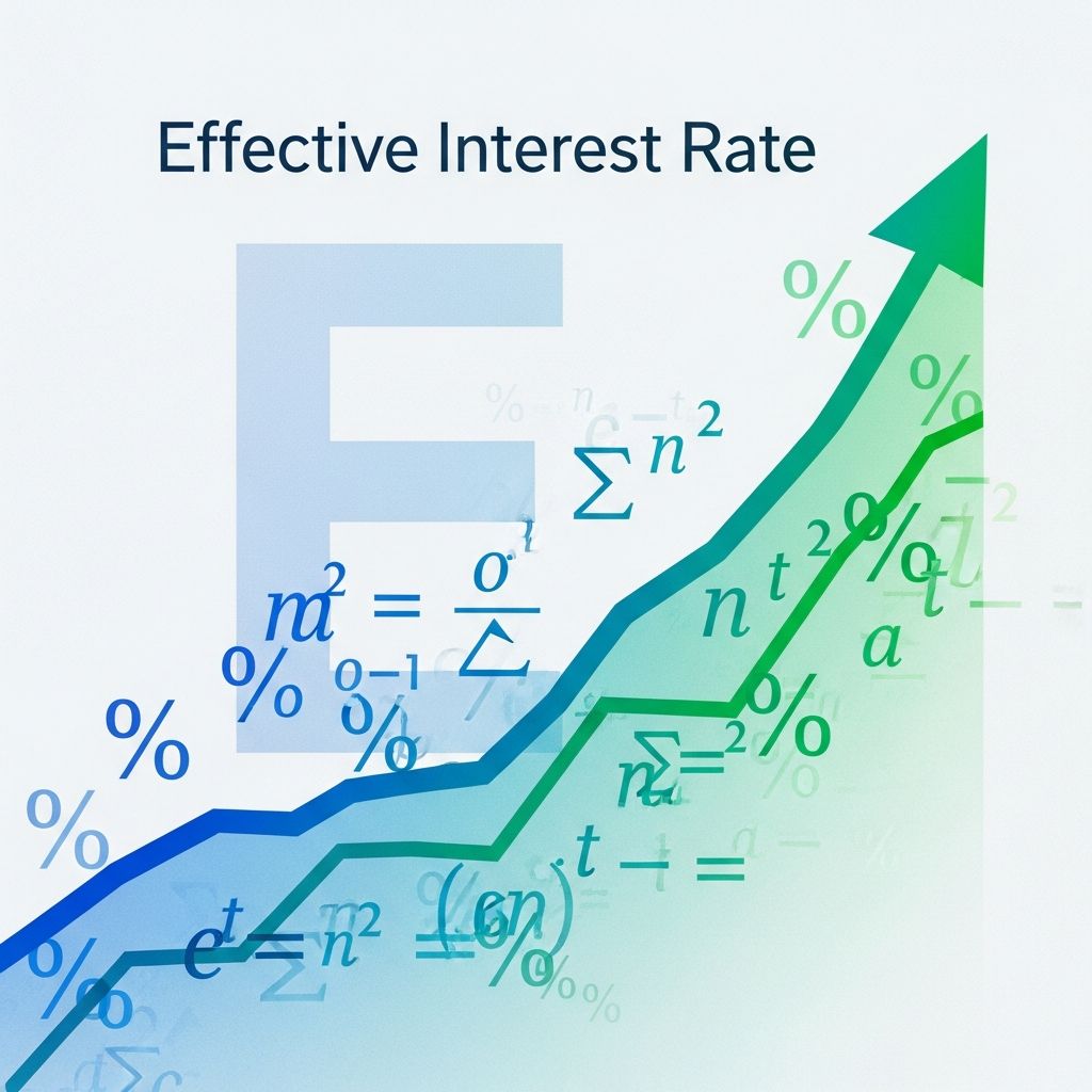Master effective interest rates: Learn how compounding affects your loans and investments.