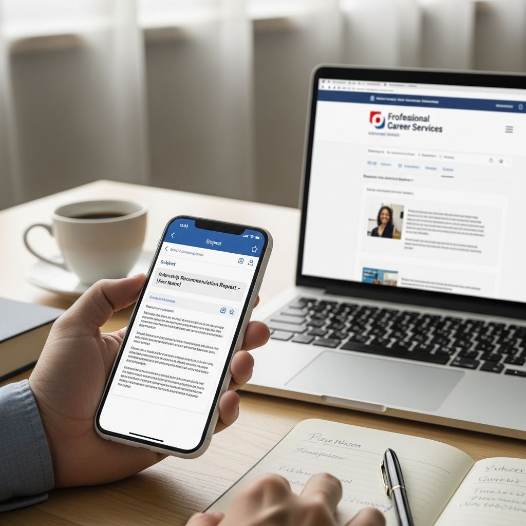 Master the art of requesting internship recommendations with professional email templates and proven strategies.