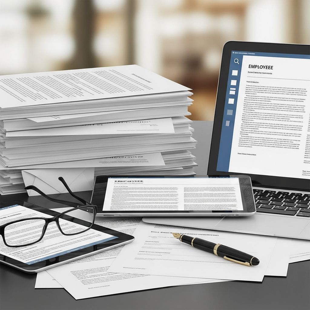 Essential templates and examples for professional employee communications.