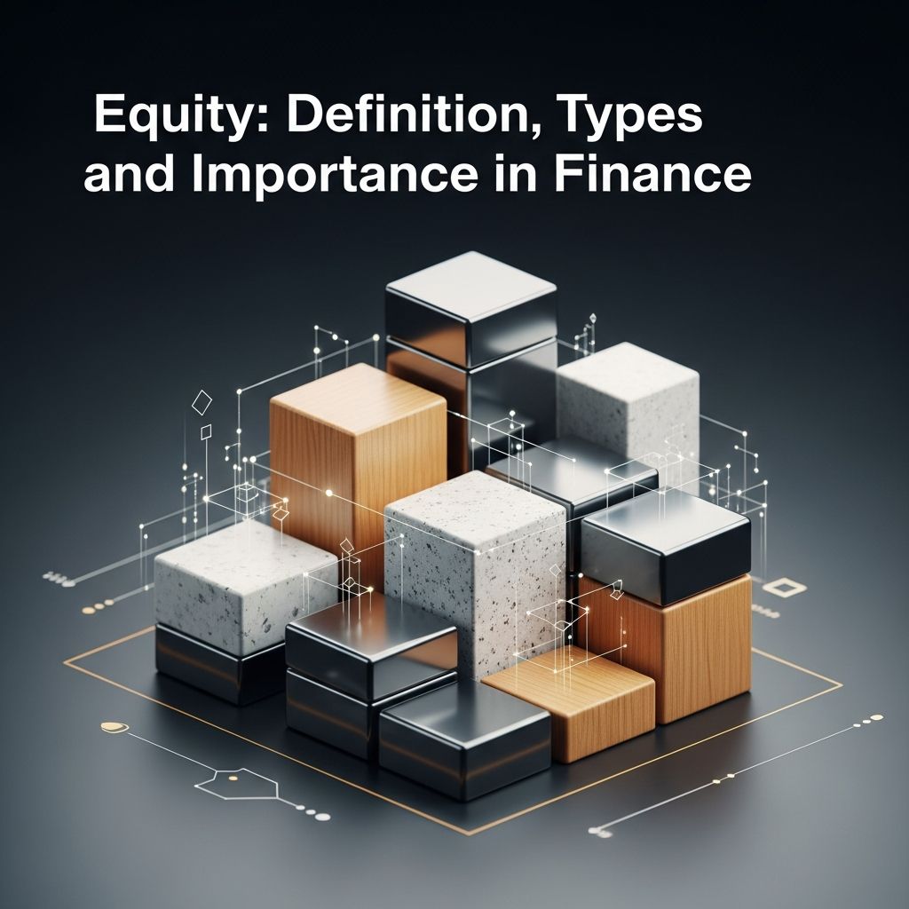 Understanding equity: The ownership stake and financial foundation of business and personal wealth building.